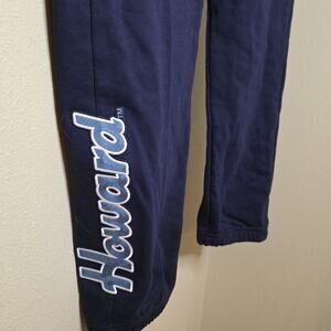 Howard University Sweatpants Mens XL, HU HBCU, navy, Nwt